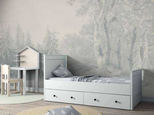 Paysage forestier bleu #1
