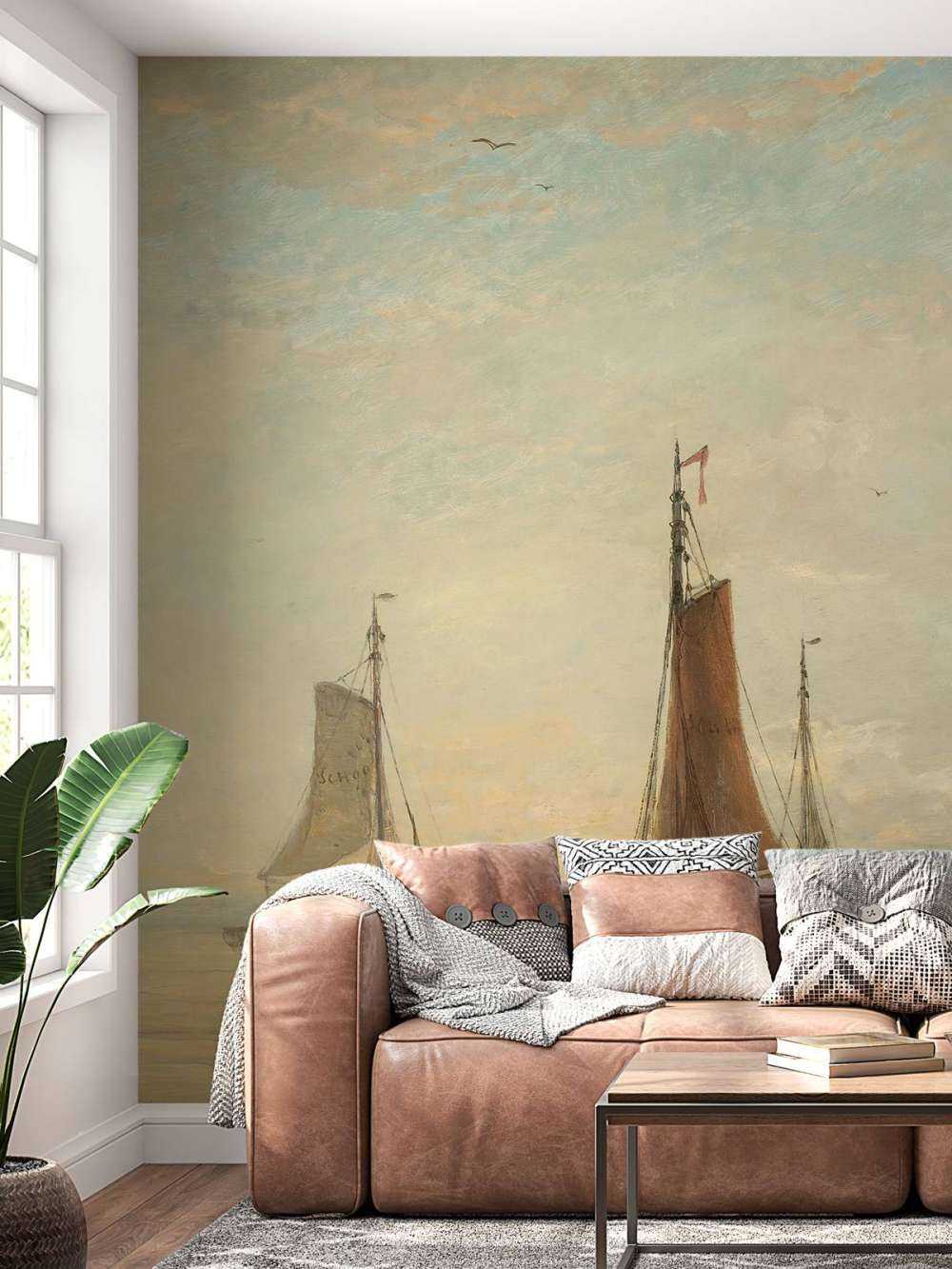 Les bombes de Scheveningen à l'ancre