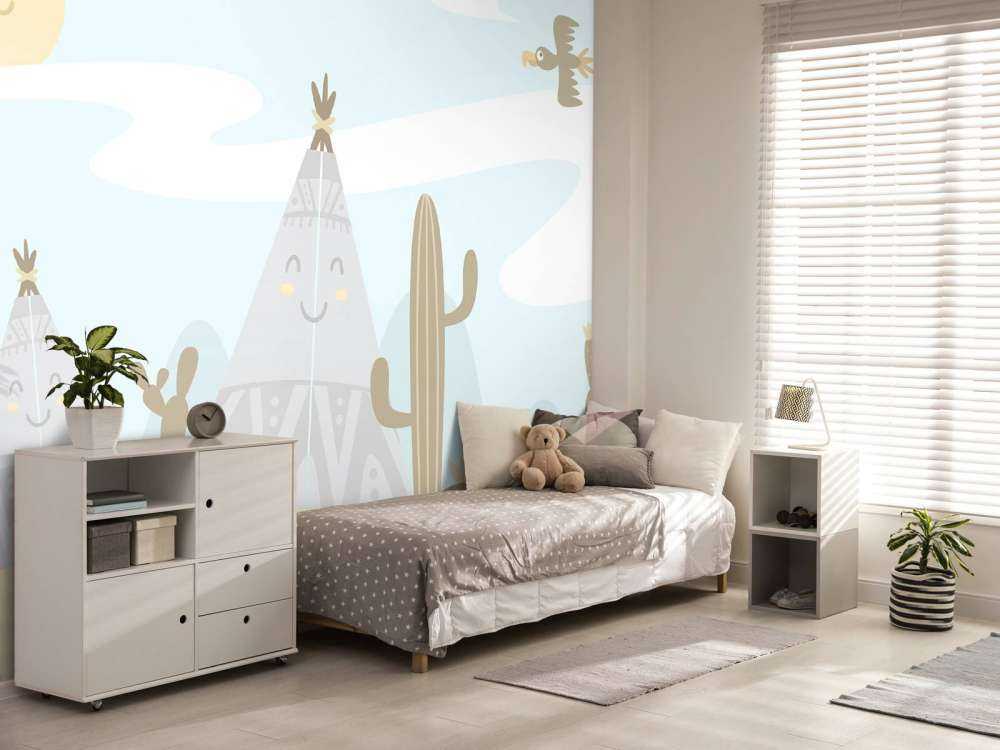 Tipis dans le désert