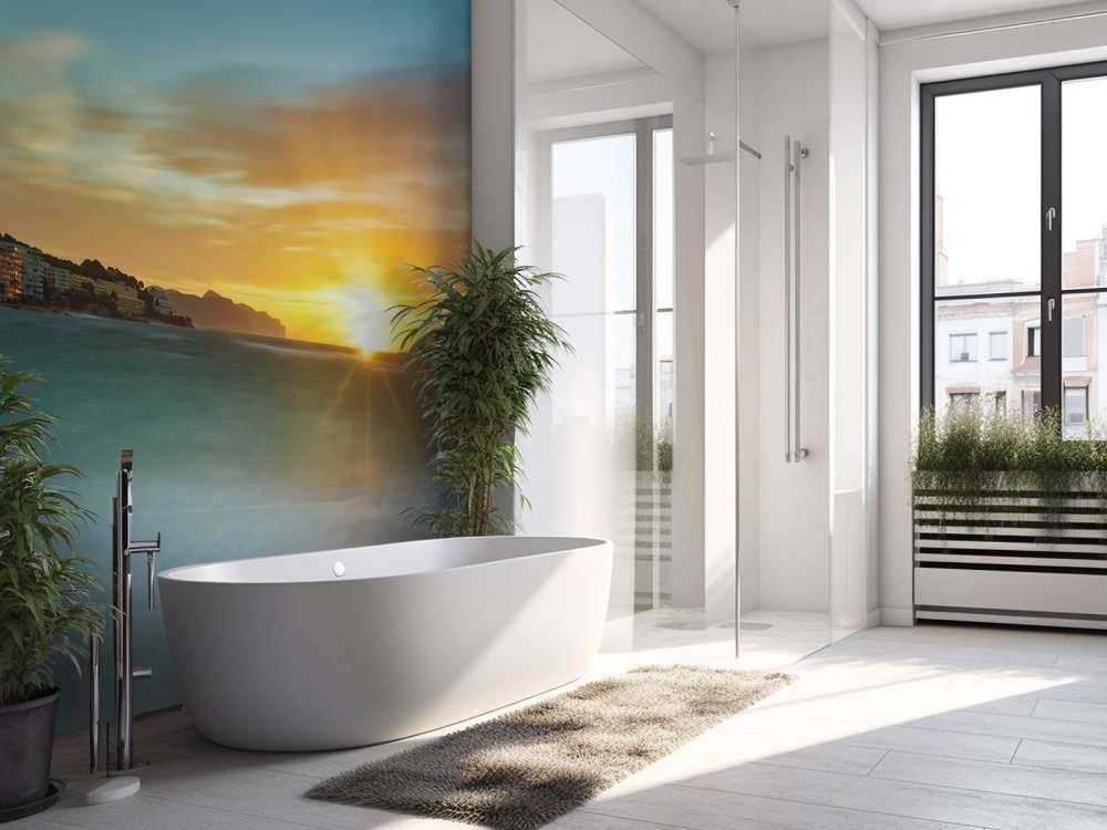 Un beau coucher de soleil