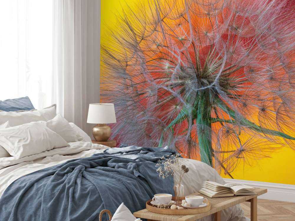 Gros plan sur un pissenlit