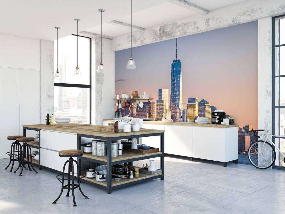 Coucher de soleil à New York