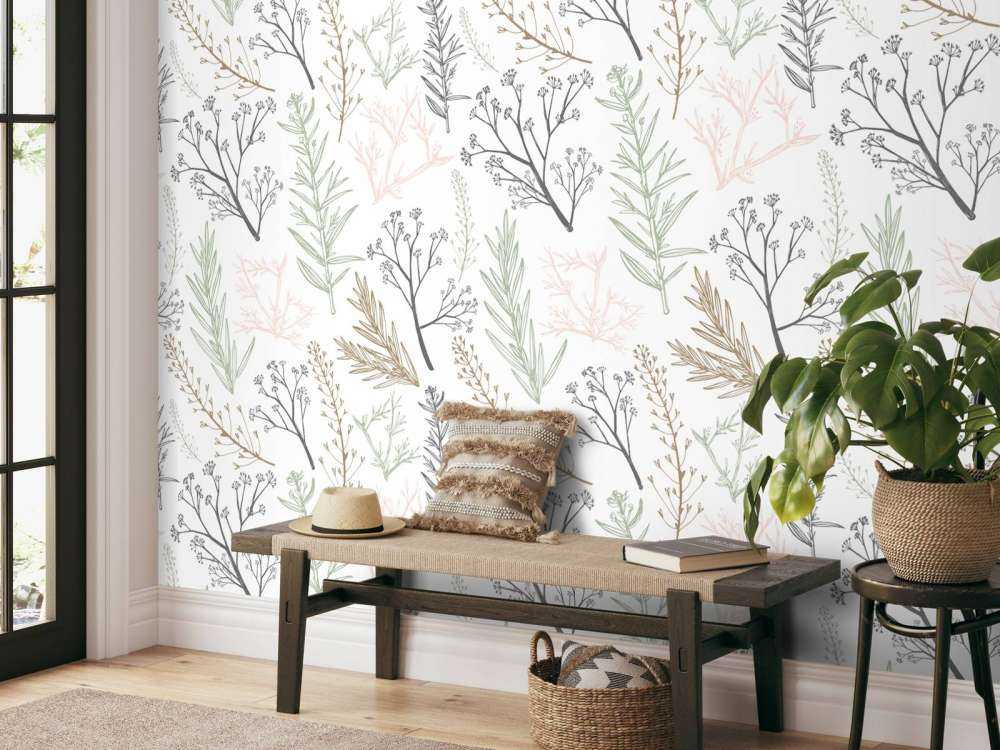 Brindilles colorées