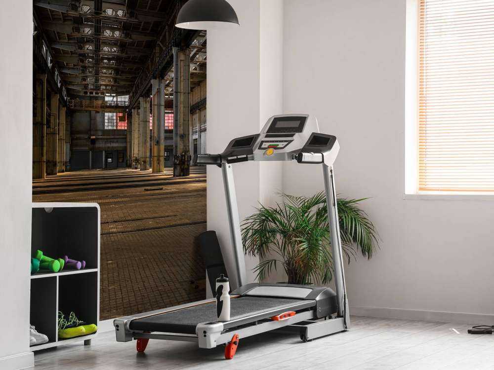 Une salle abandonnée