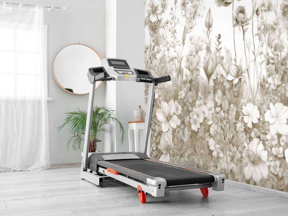 Fleurs de mon âme sans couture - beige