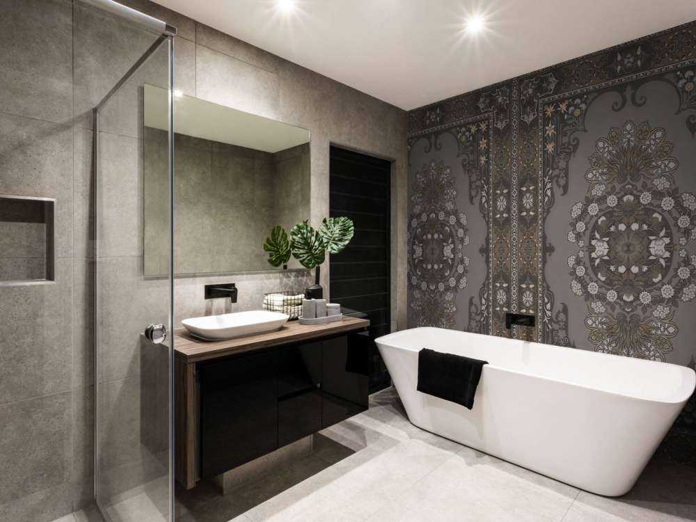 Ornements classiques en taupe foncé