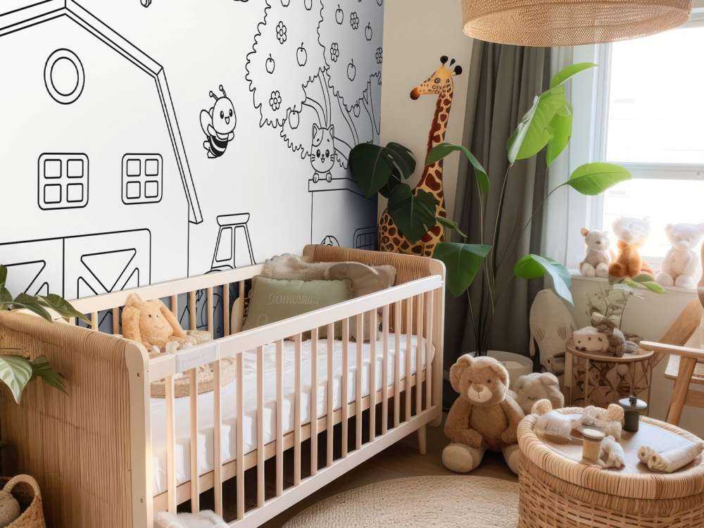 Animaux joyeux à la ferme