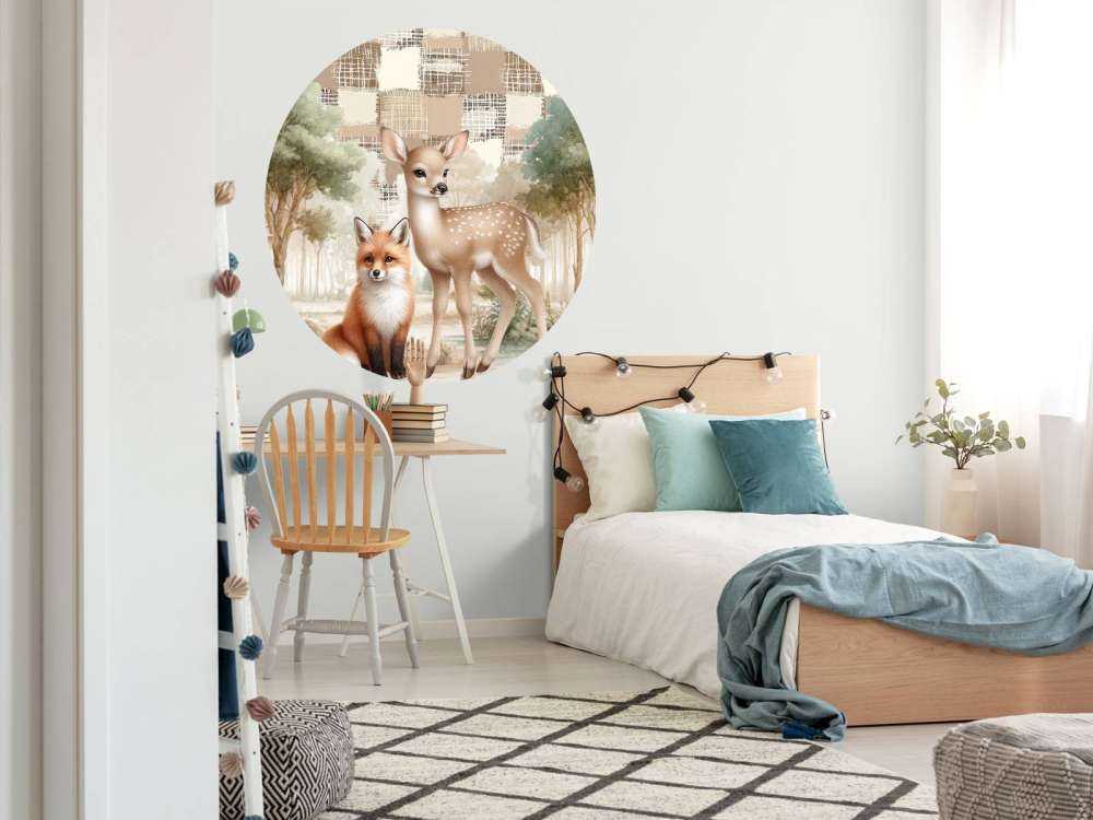 Animaux en teintes chaudes