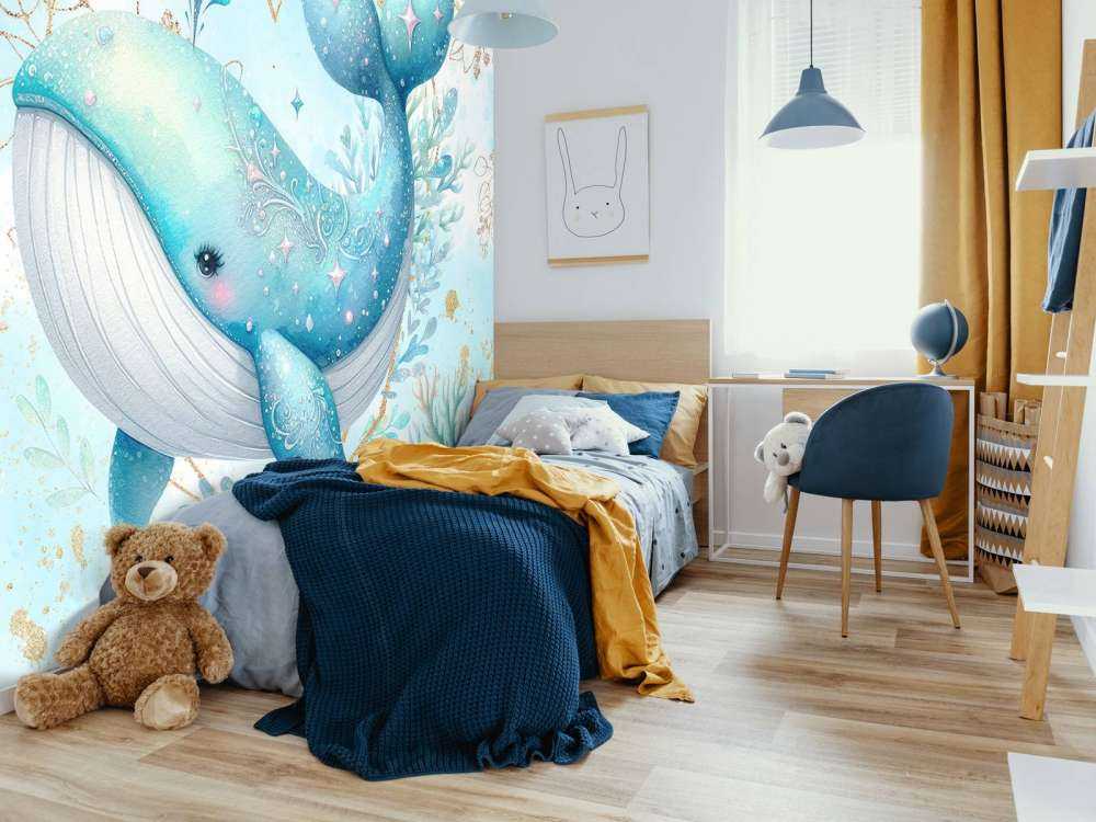 Baleine magique dans les rêves océaniques
