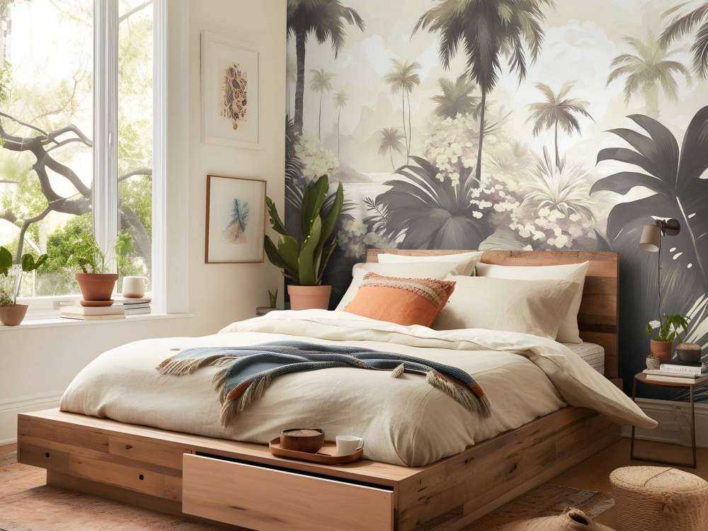 Souffle des tropiques Vert Foncé