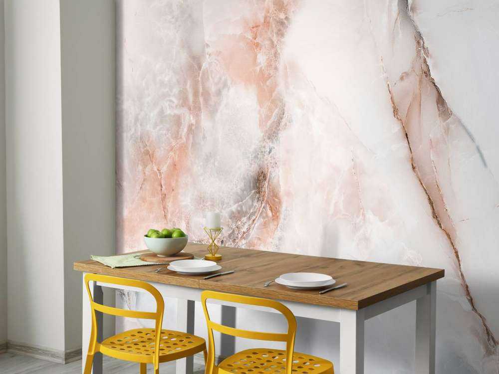 Marbre avec une teinte rose