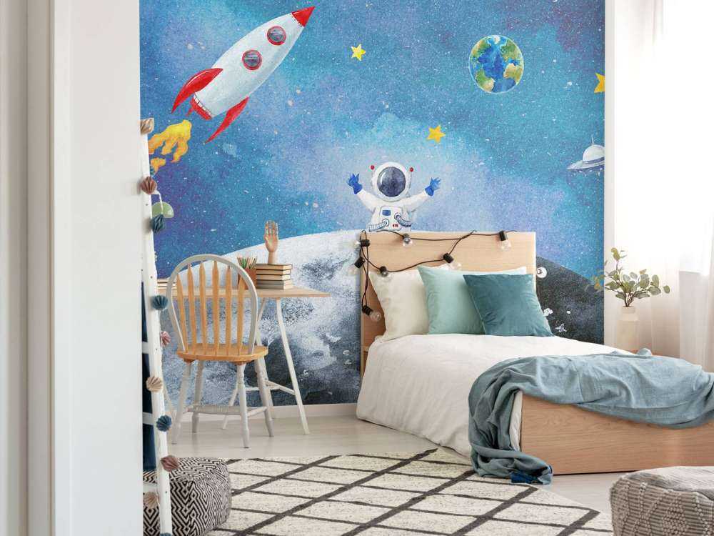 Astronaute sur la Lune