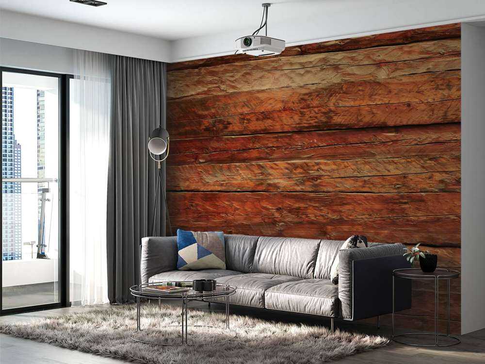 Bois à structure brute