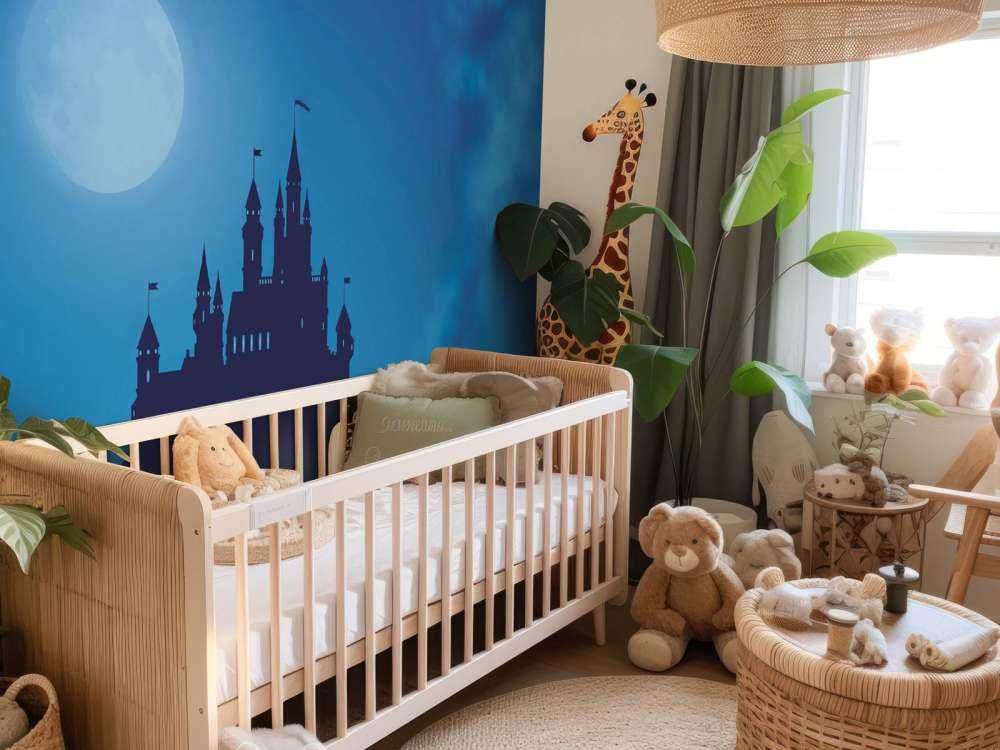 Château au clair de lune