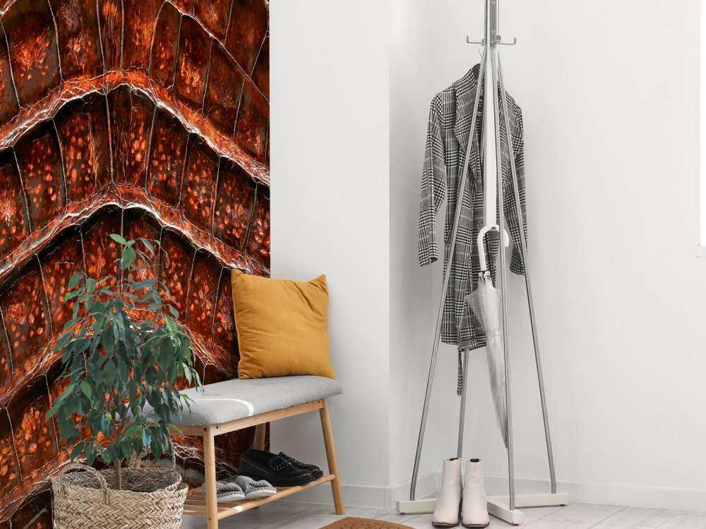 Texture de la peau de crocodile