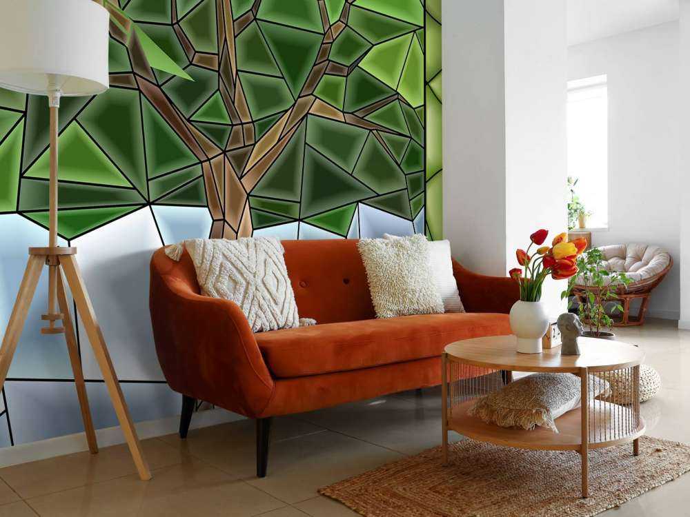 Mosaïque d'un arbre