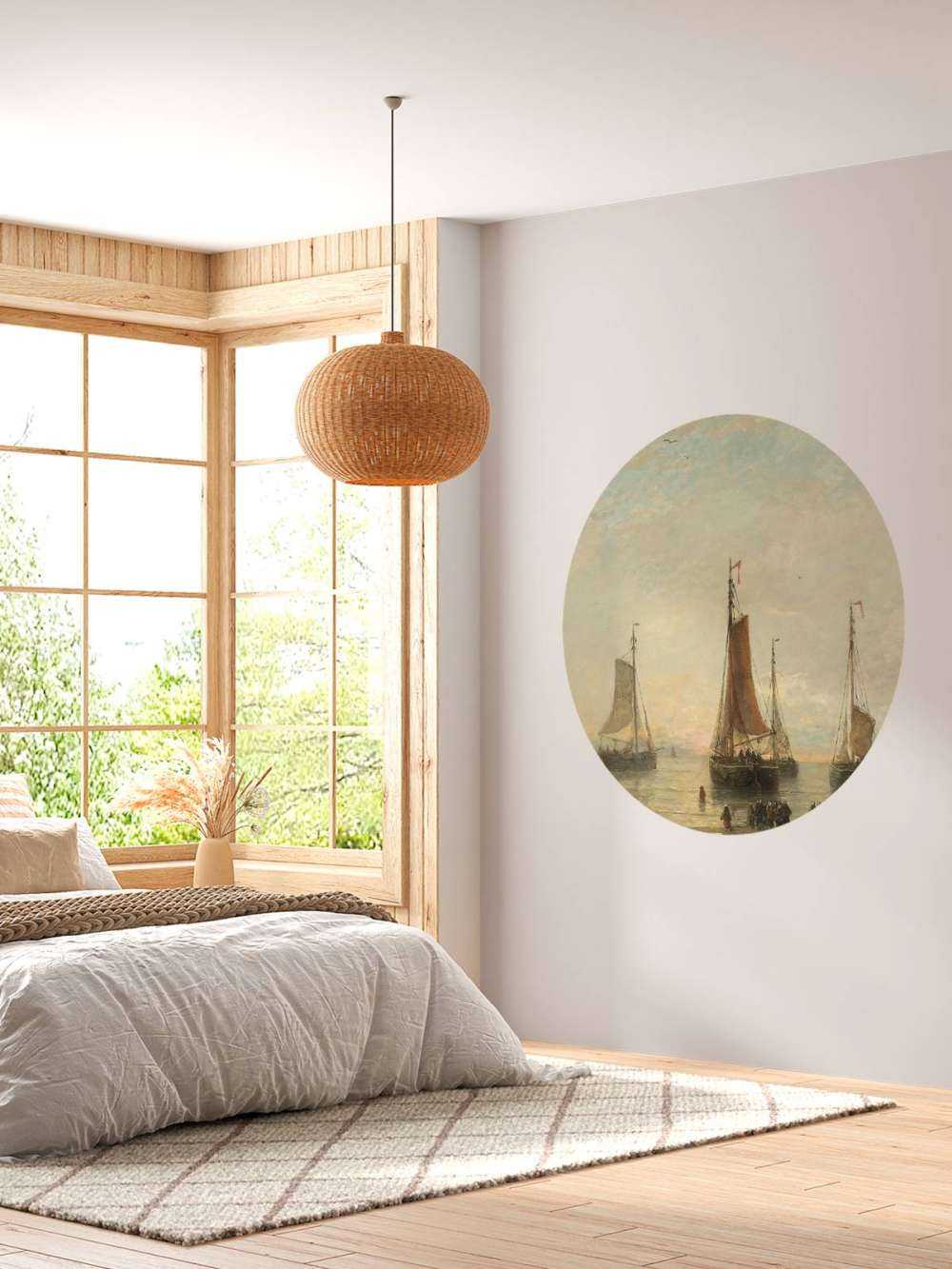 Les bombes de Scheveningen à l'ancre