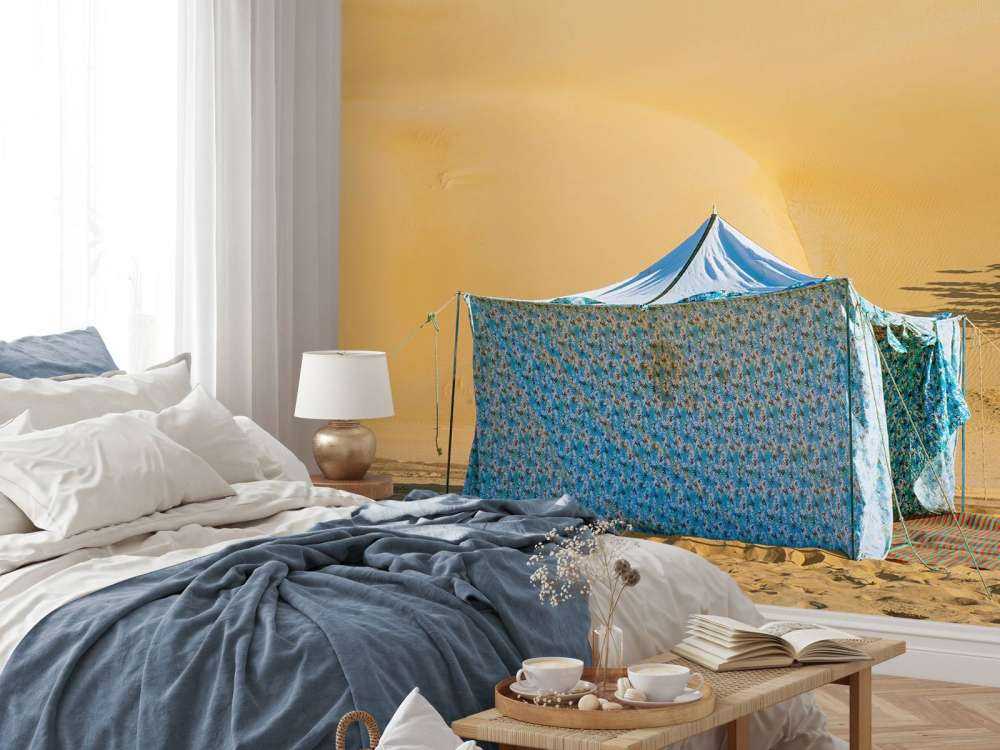 Tente dans le désert