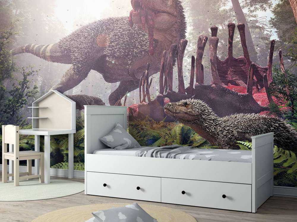 Le Tyrannosaurus Rex et ses petits