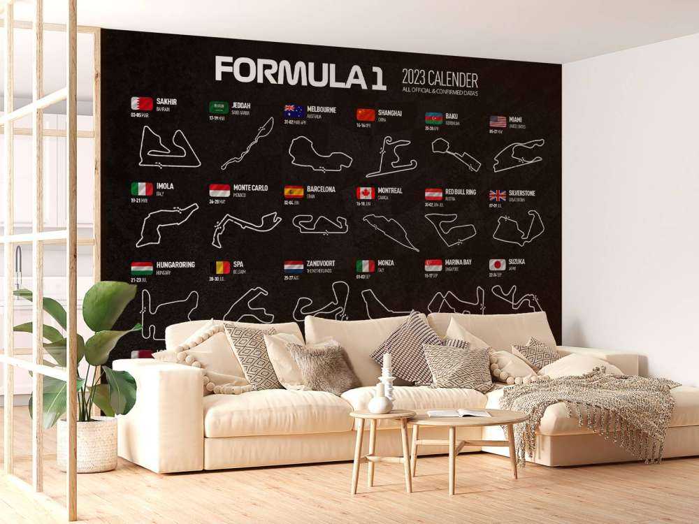 Formule 1 2023 - Carte des données