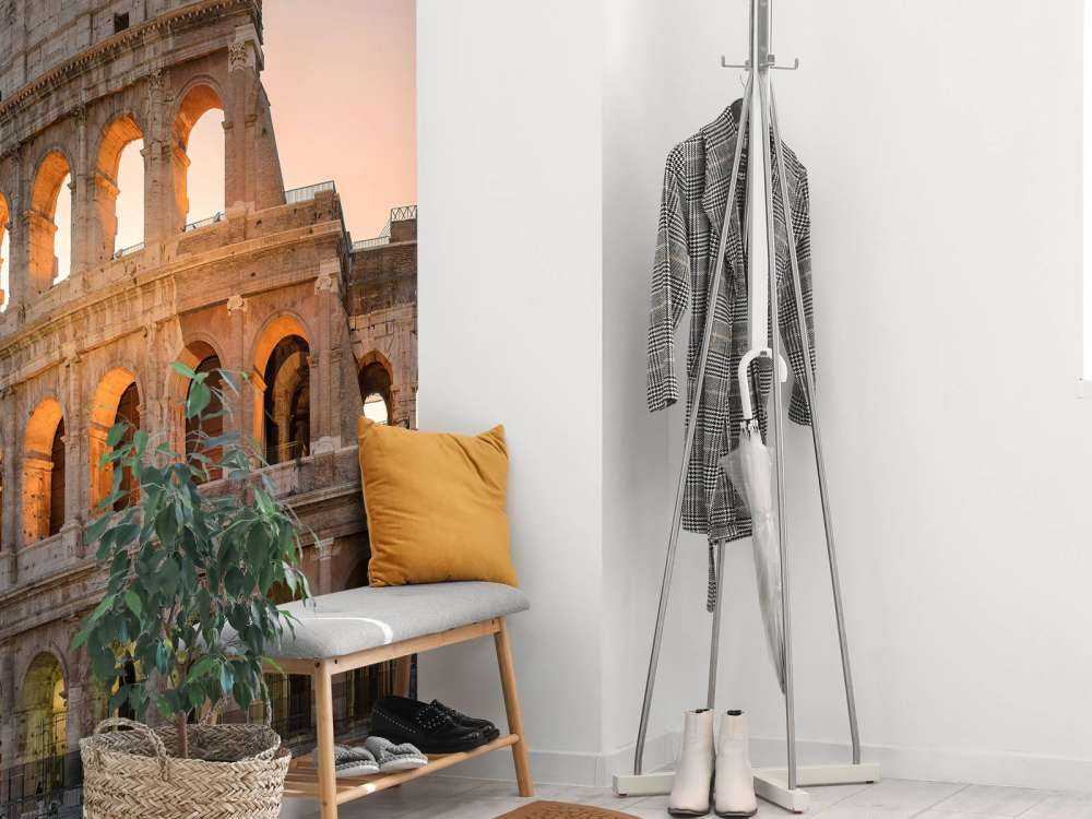 Colisée au lever du soleil