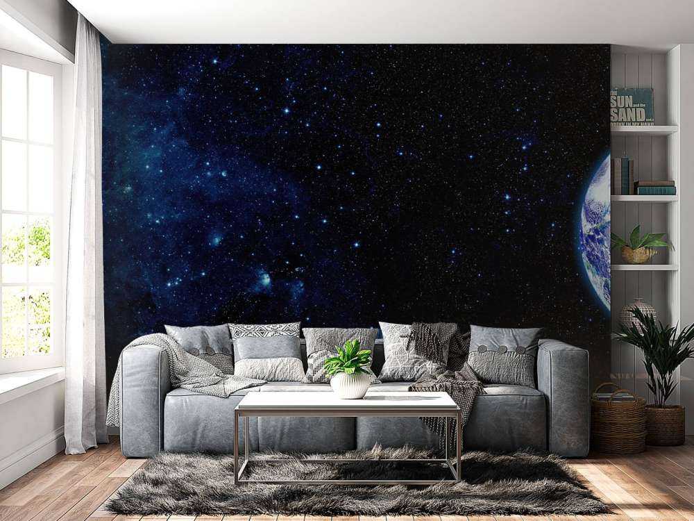 Vue de la terre