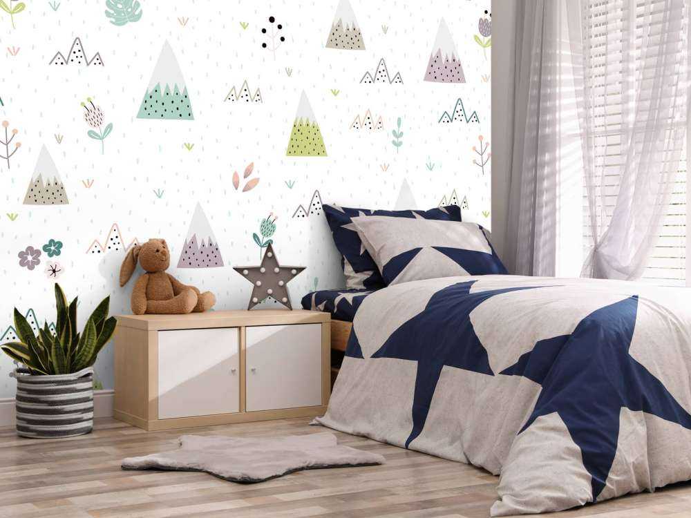 Montagnes, plantes et fleurs