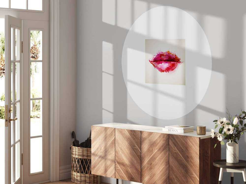 Lèvres rouges de femmes