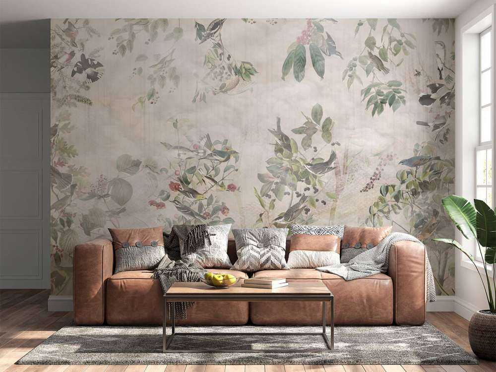 Oiseaux de la forêt en harmonie