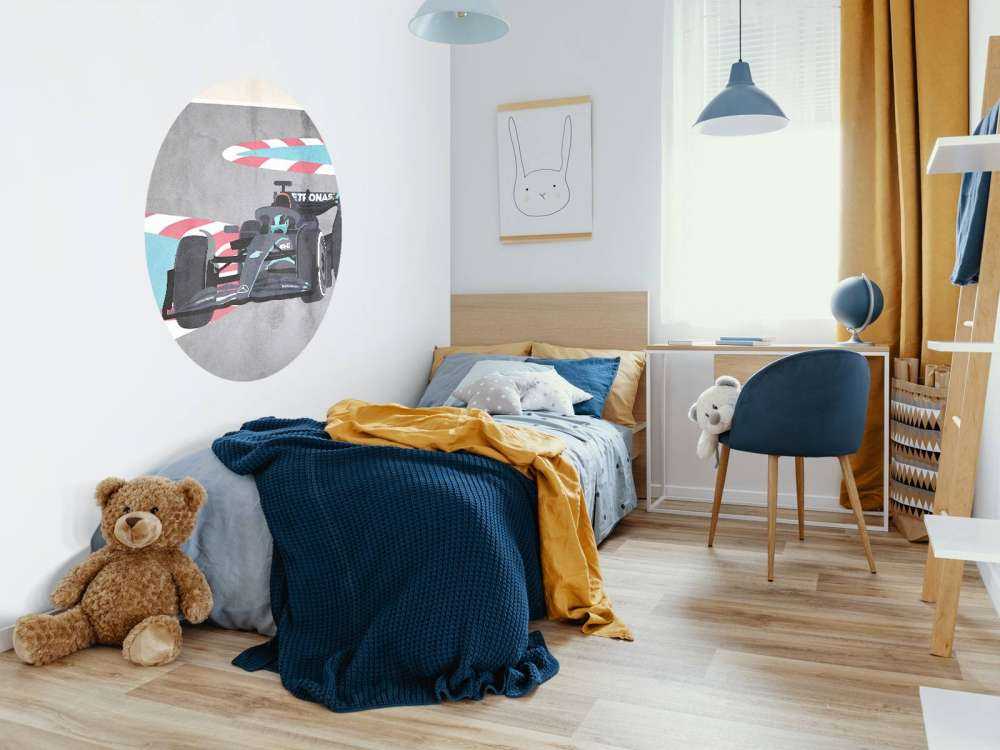 Voiture de course Mercedes