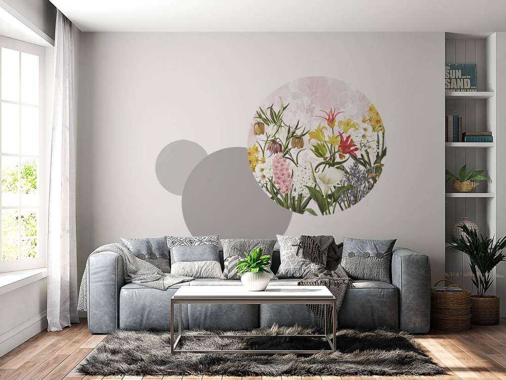 Fleurs de printemps - Rose pétale doux