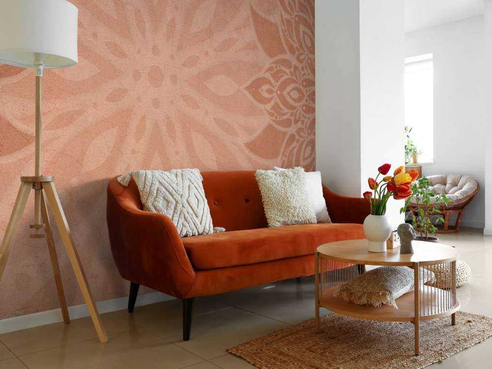 Mandala symétrique de la terre