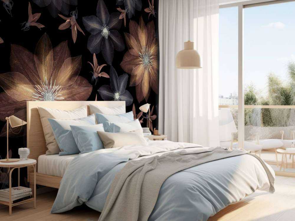 Fleurs de clématites