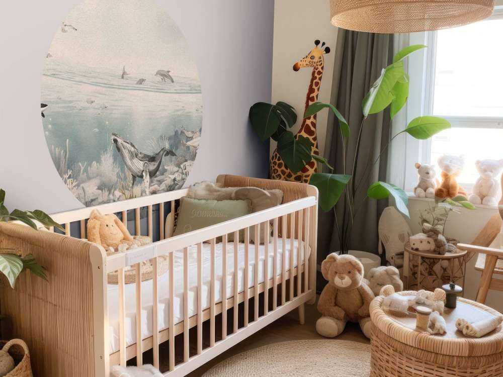 Paysage Océanique avec Animaux