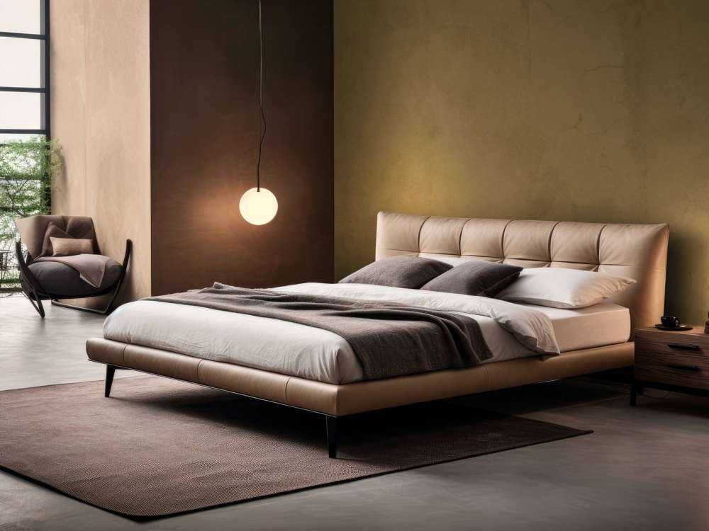 Béton marron coyote