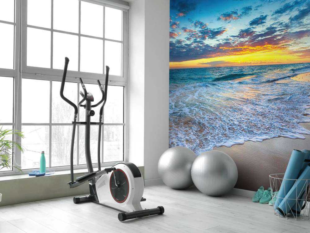 Lever de soleil sur la plage