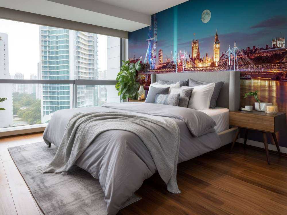 Westminster et la pleine lune