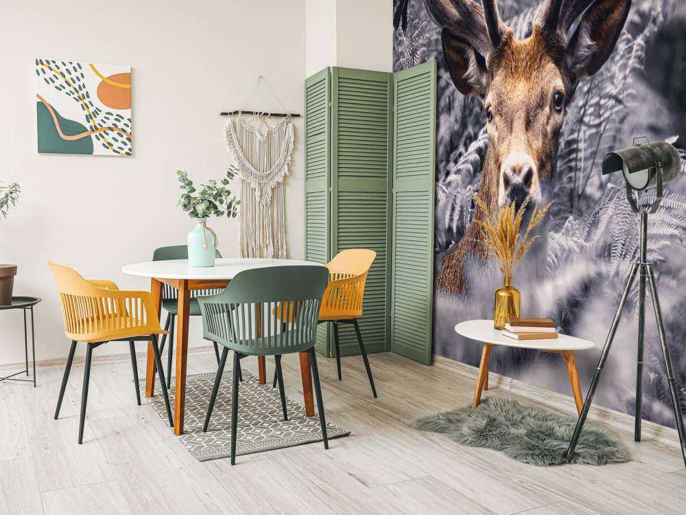 Gros plan sur un cerf