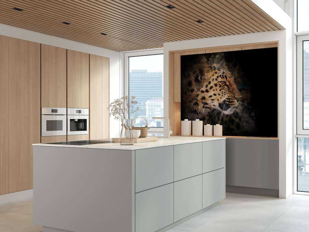 Peinture d'un léopard