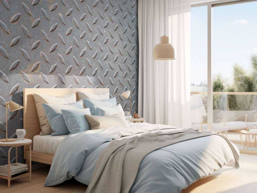 Gros plan sur l'acier