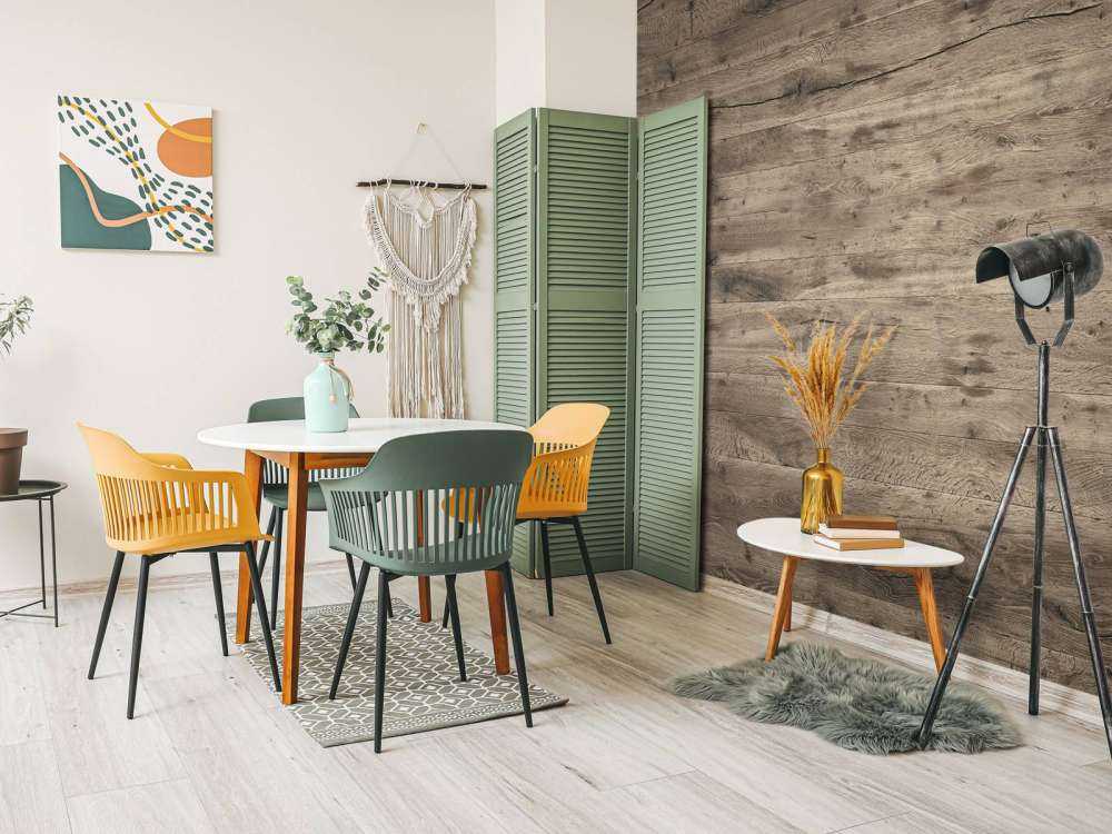 Planches de bois rustiques