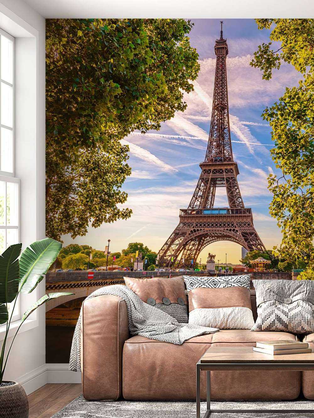 La Tour Eiffel et la Seine