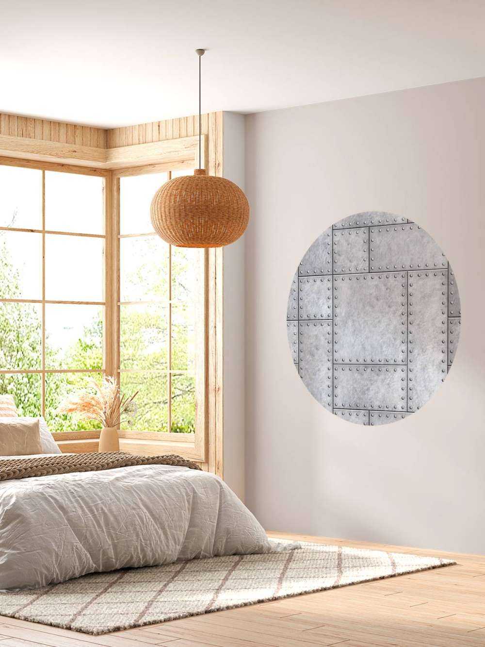 Plaque métallique blindée