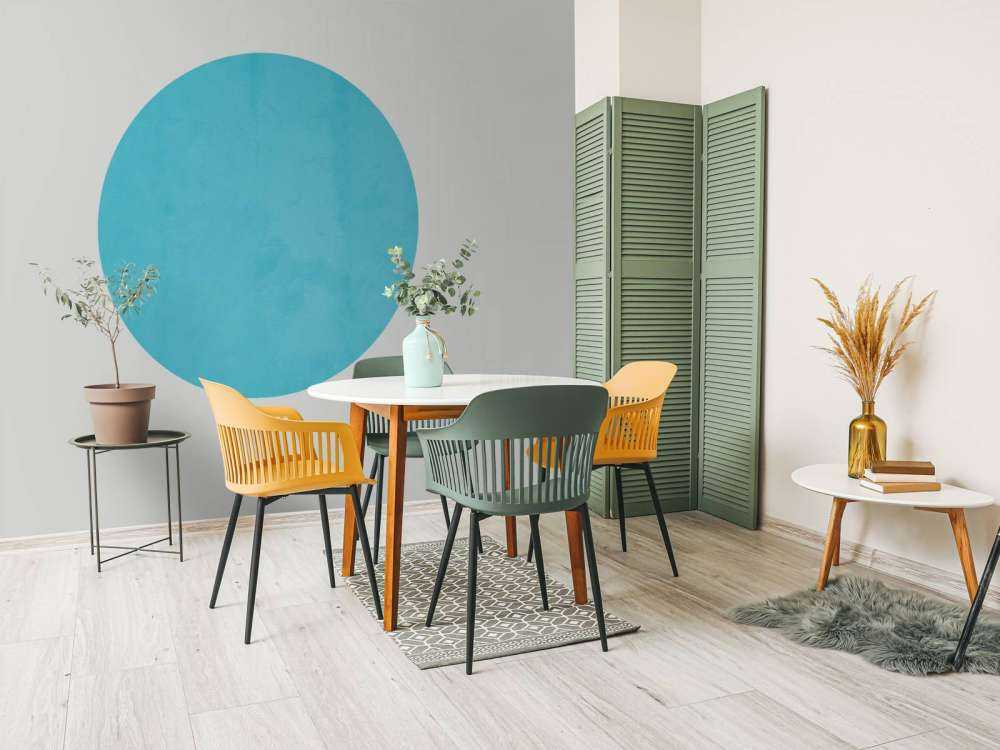 Béton bleu pierre de lune