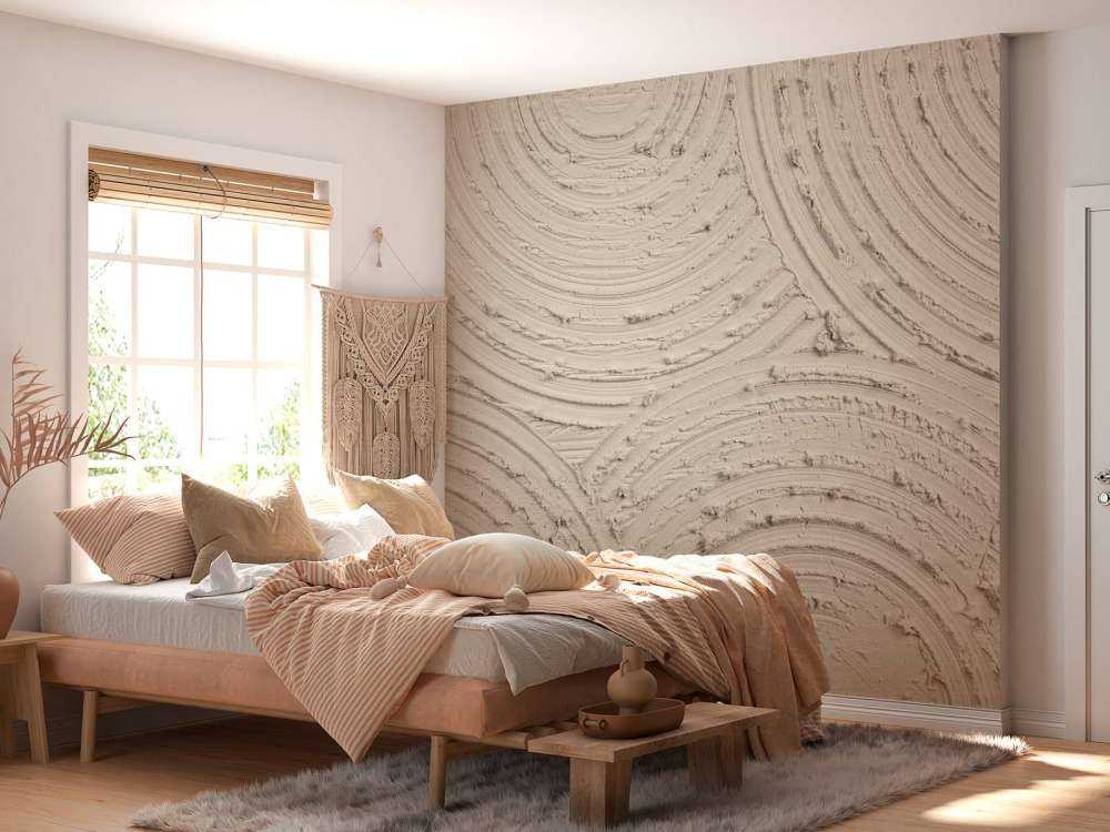 Cercles Zen avec structure en lin