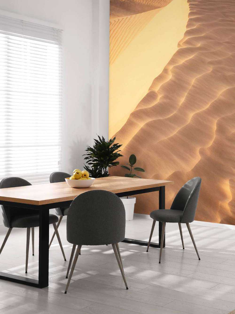 Dunes de sable vues d'en haut