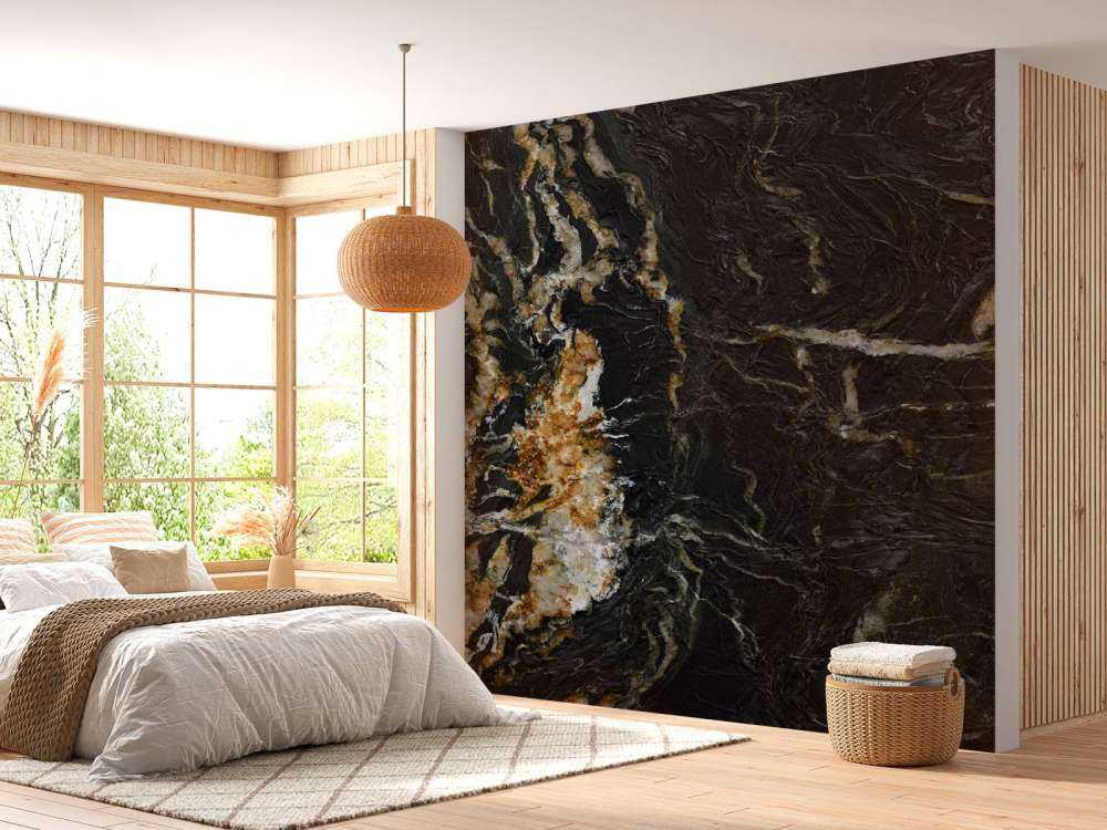 Marbre avec structure légère