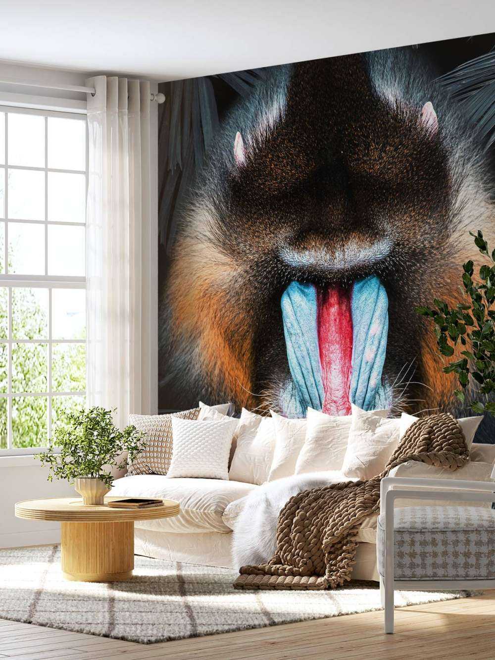 Mandrill Portrait