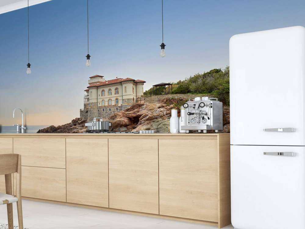 Château sur la côte