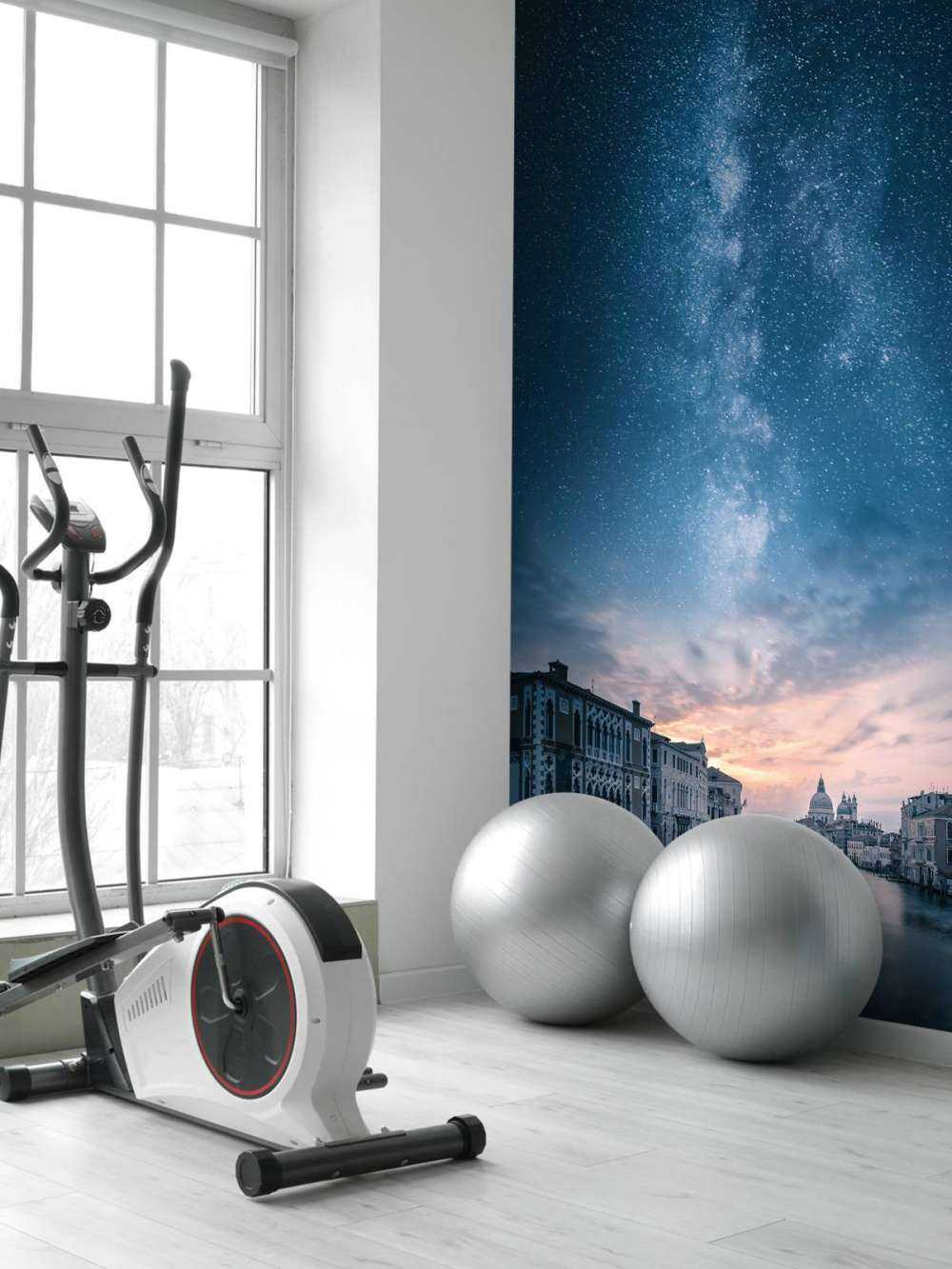 Voie lactée à Venise